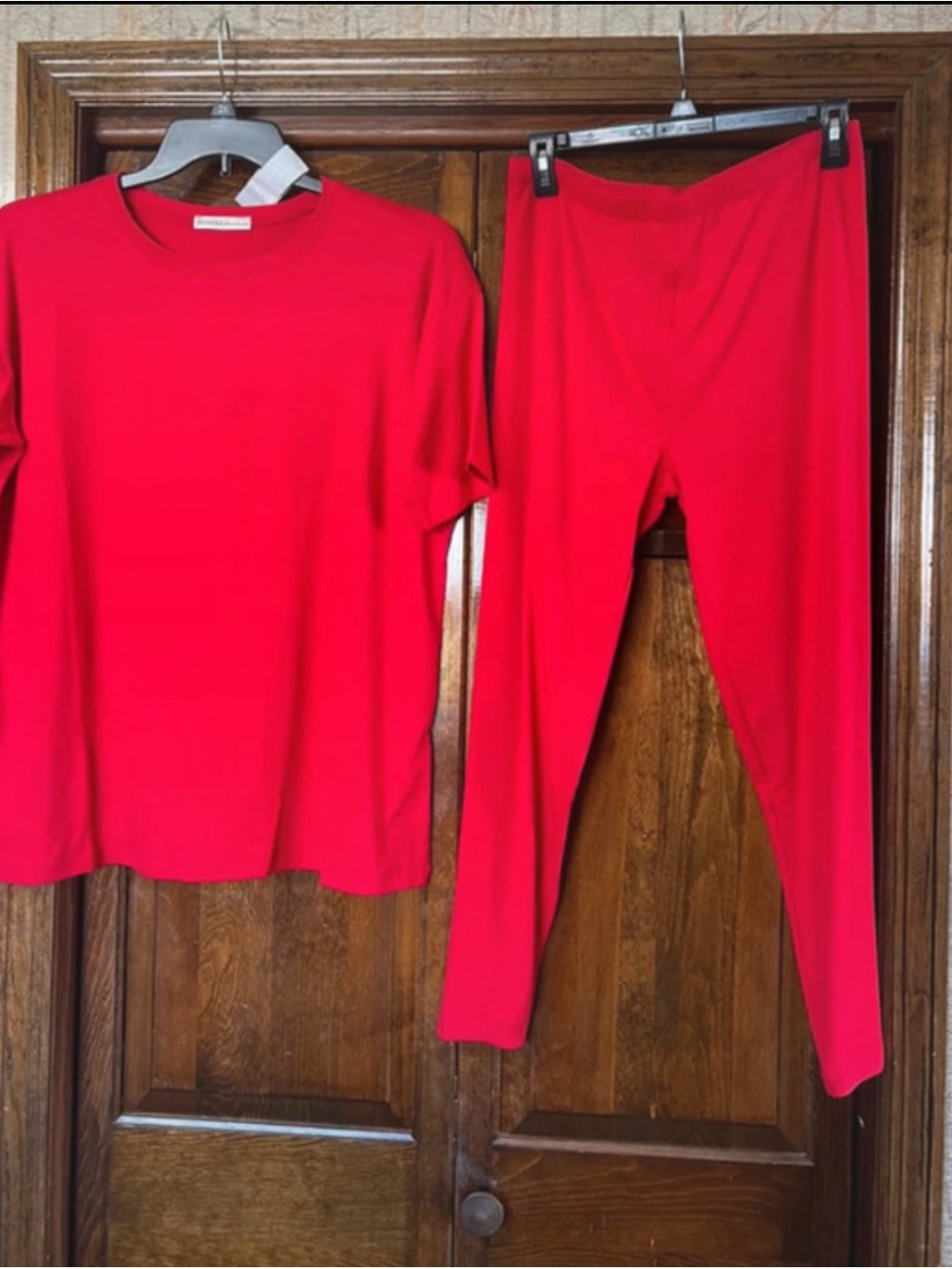 Zenana PLUS size top and leggings set available in 1x 2x 3x